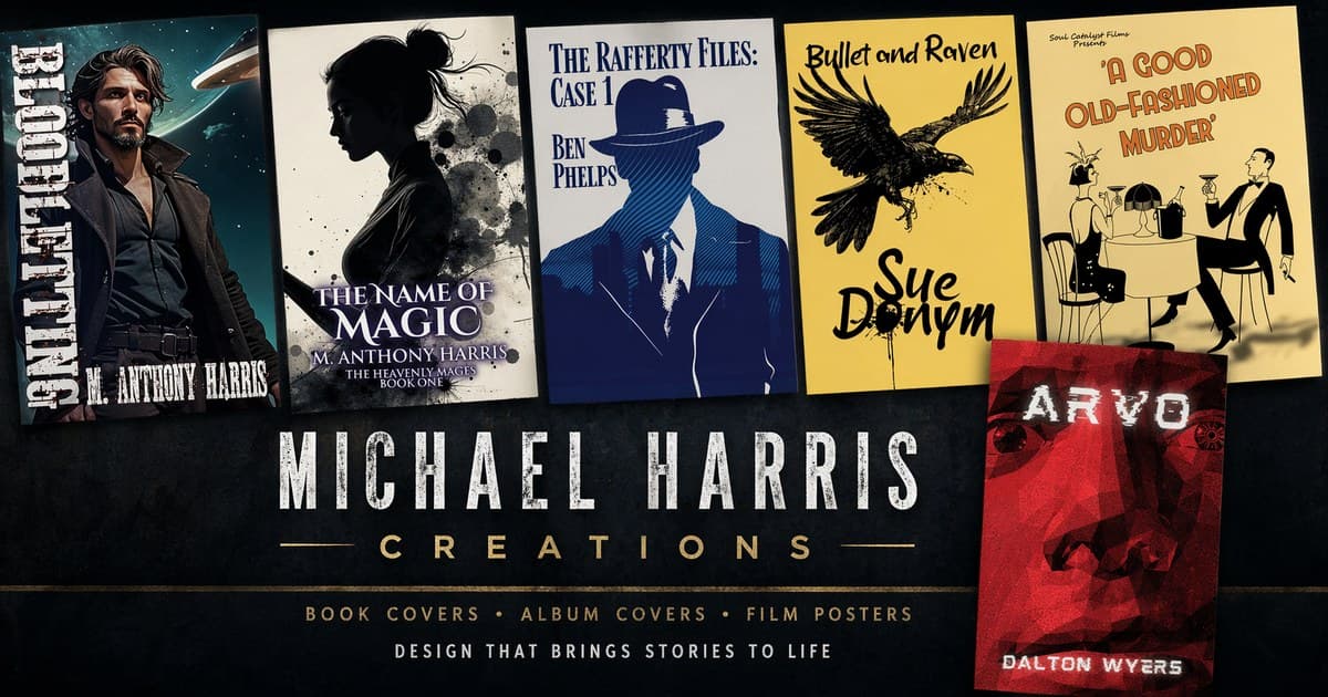 Book Cover Design, Album & Podcast Covers, Indie Film Poster